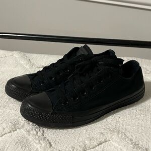 Converse, Black Canvas Material